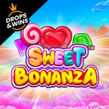Logótipo do jogo Sweet Bonanza