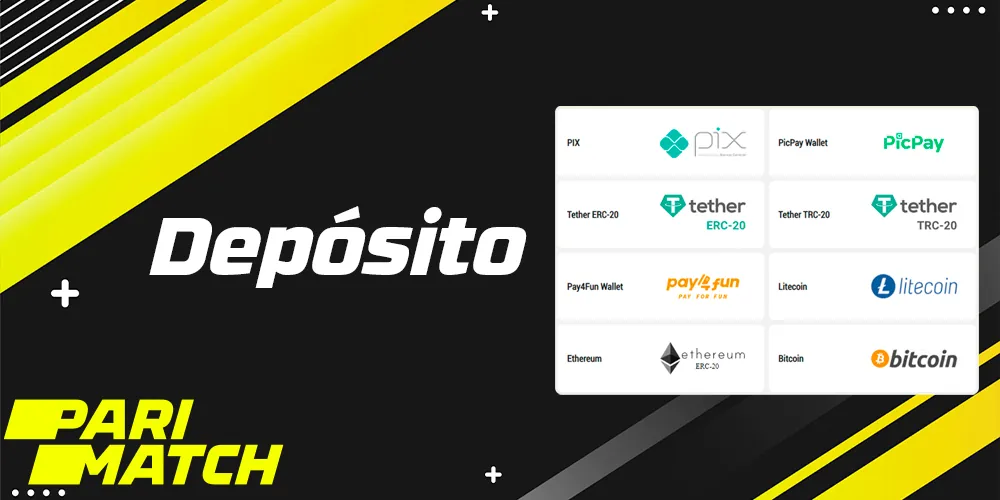 Tipos de depósitos match pari