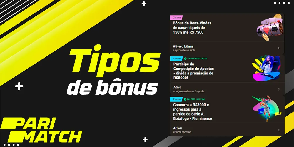 Tipos de bônus