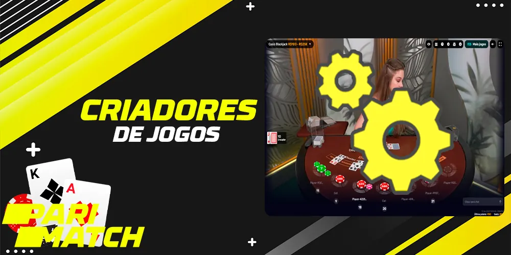 Desenvolvedores de jogos de blackjack