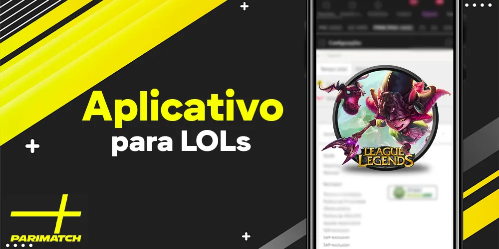 Aplicativo Parimatch para apostas em LOL