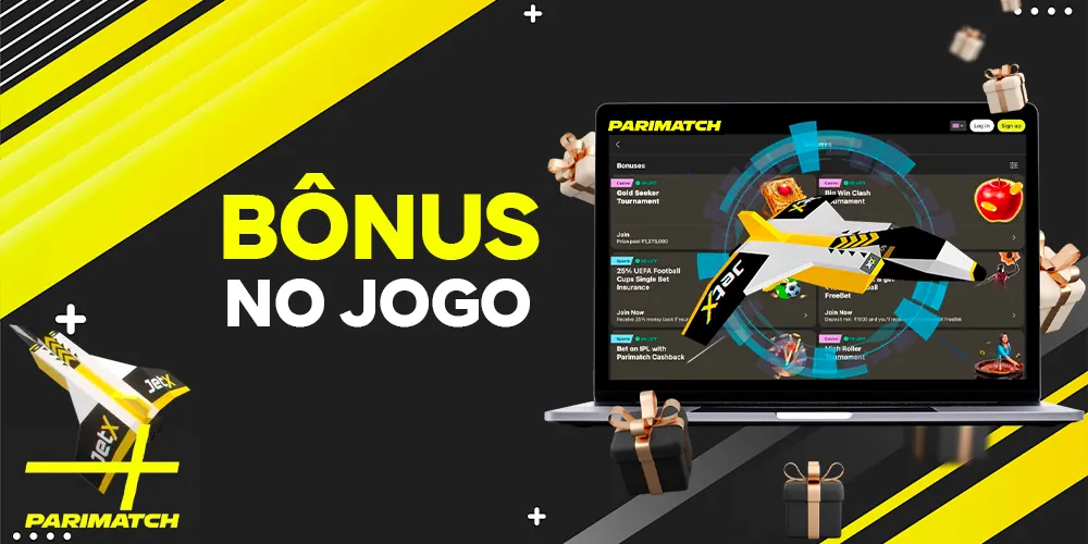 Bônus e promoções no jogo JetX