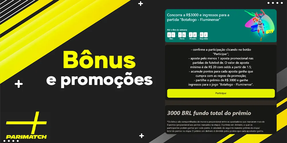 Muitas promoções, bônus e códigos promocionais para clientes brasileiros