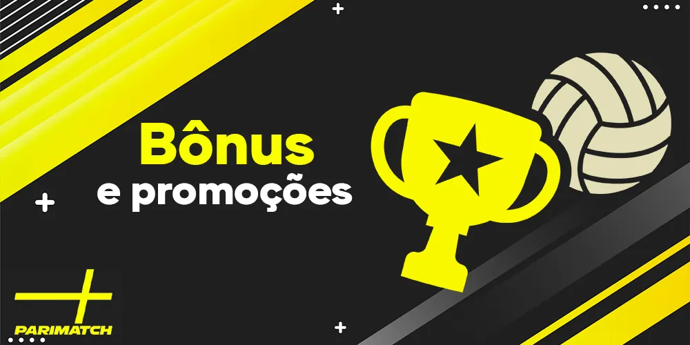 Bônus do site Parimatch para apostas em vôlei