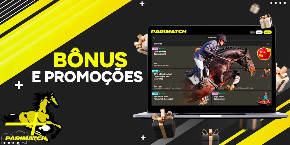Bônus e promoções