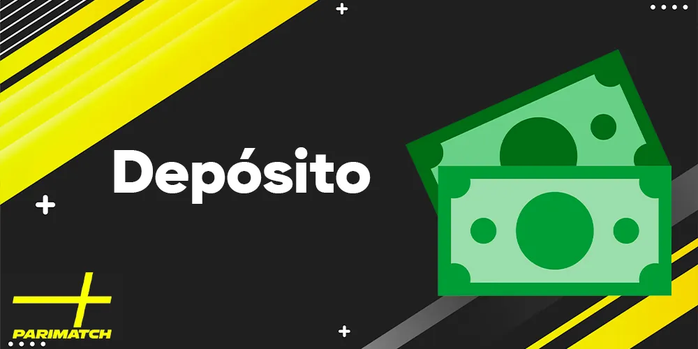Depositar dinheiro no site da casa de apostas