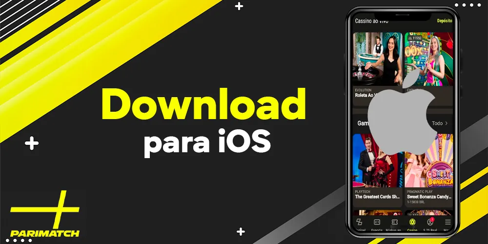 Download para IOS para jogadores brasileiros