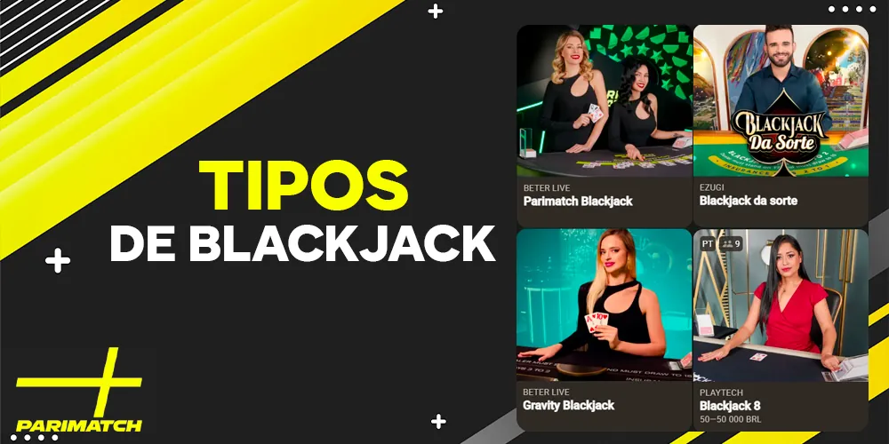 Tipos de jogos de blackjack